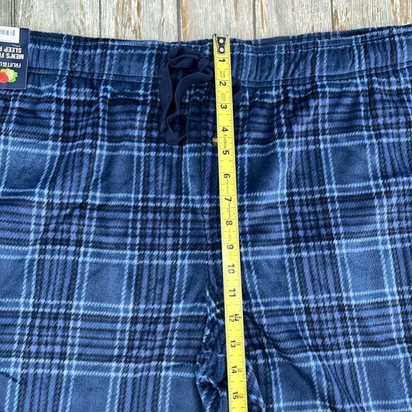 Men’s Fruit of The Loom Comfy Cozy Lounge Fleece Pajama Pants 2-Pack Size XL - Picture 4 of 13